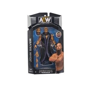 AEW John Silver Action Figure Unmatched Series 3 Jazwares Dark Order New Sealed